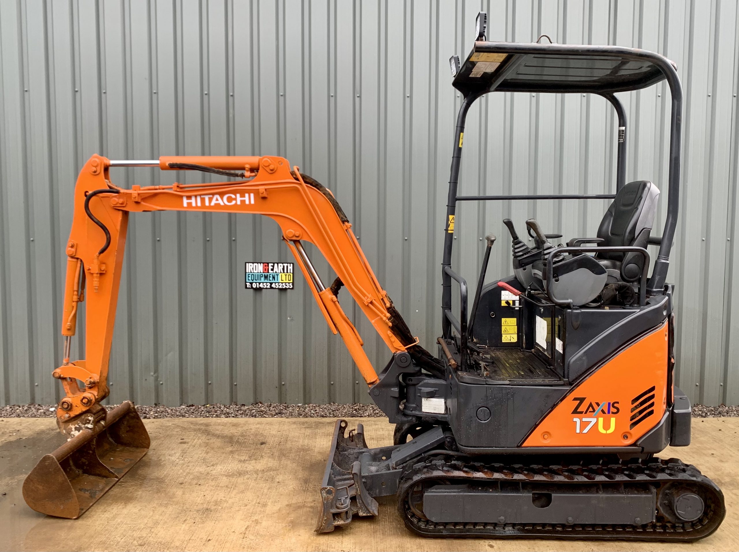 2014 Hitachi ZX17 U-2 Used Mini Excavator for sale | P&E