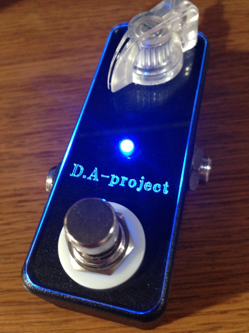 D.A-project ギターエフェクター クリーンブースター LED:緑 【公式通販】