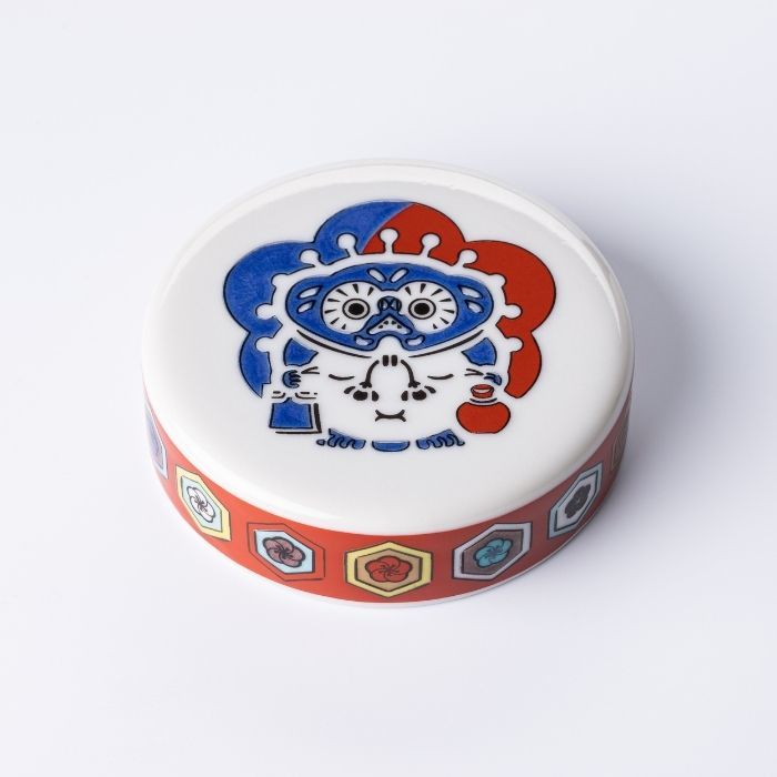 お値下げしました、九谷焼 人物 蓋物 お値下げしました、九谷焼 人物