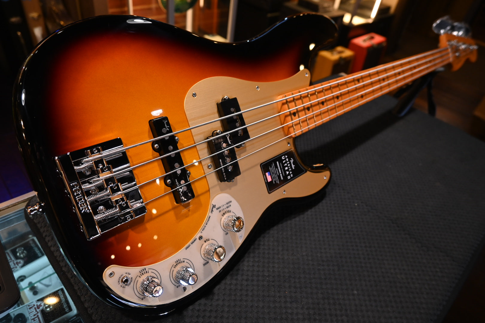 Fender American Ultra II Precision Bass Ultraburst Bass 1349