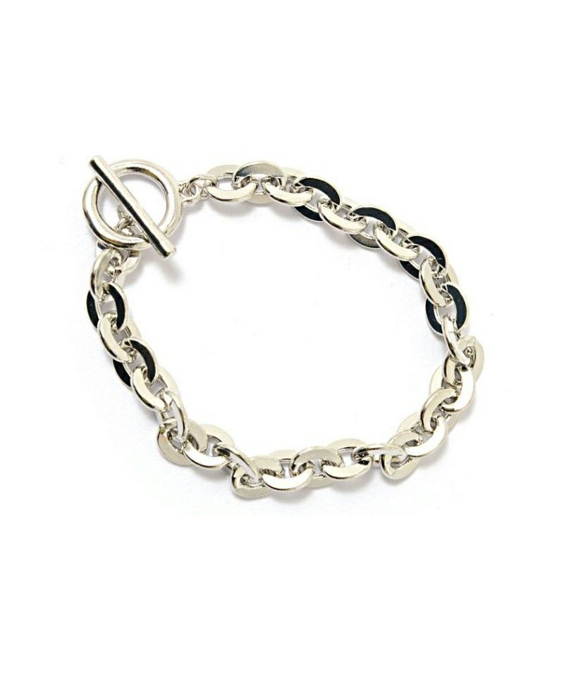 ブレスレット シルバー ゴールド ブランド マンテル留め 喜平 ケーブル