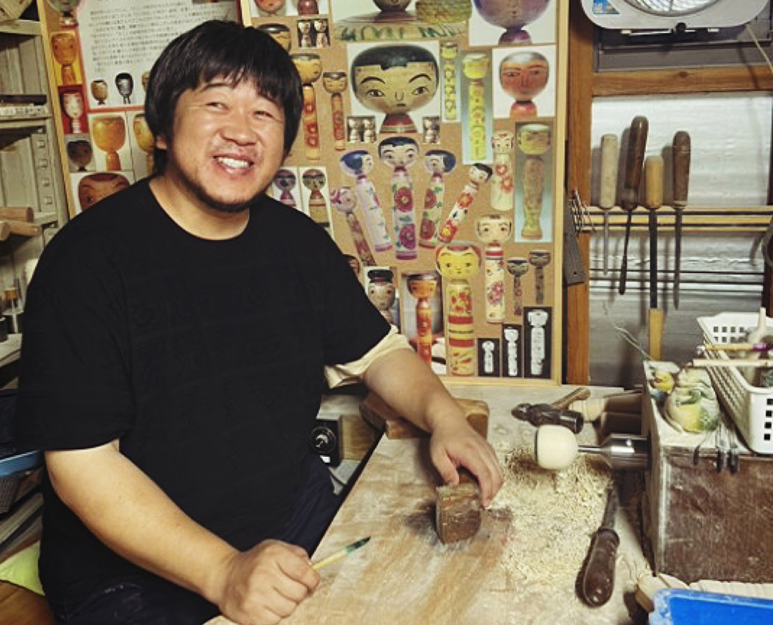 9/21再販＞ 野矢里志工人による『2024 ひげこけし』、ショップ店頭にて