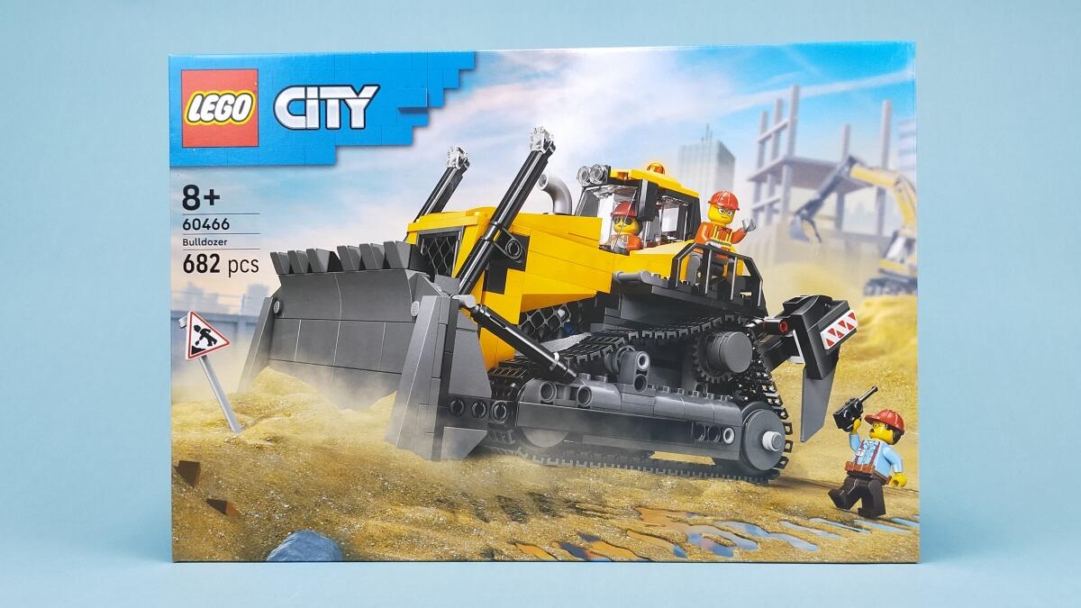レビュー】レゴ シティ 60466 黄色いブルドーザー