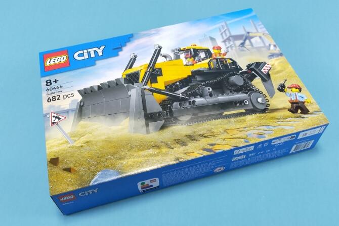 レビュー】レゴ シティ 60466 黄色いブルドーザー