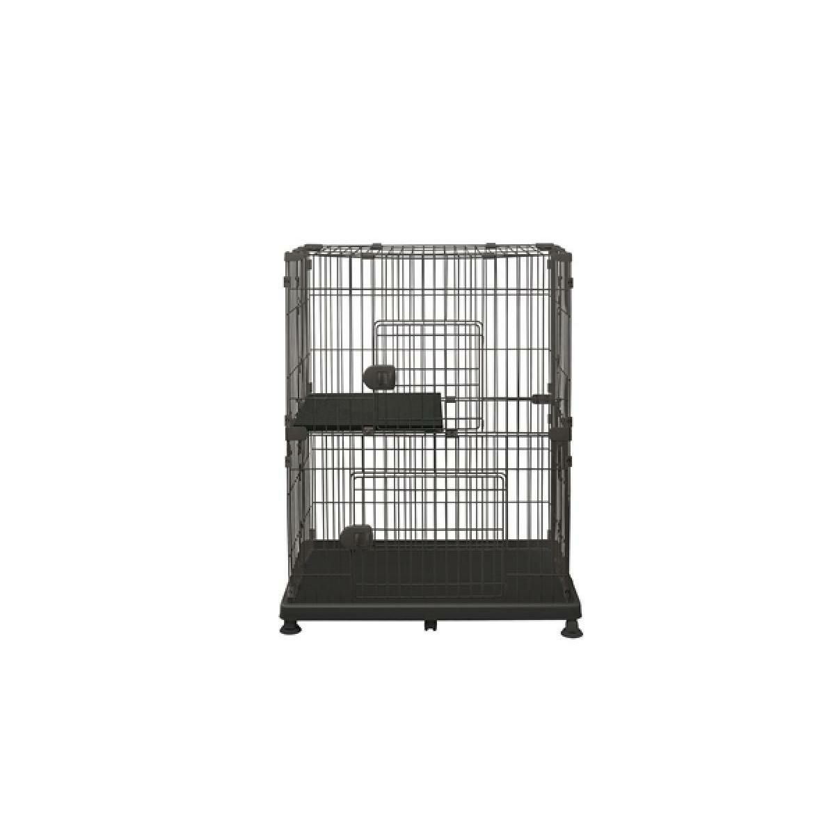 アイリスオーヤマ プラケージ 660 ベージュ / 犬 ケージ 室内 1段 小型