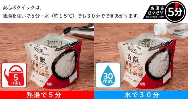 アルファー食品 安心米クイック 五目ご飯 50袋入】