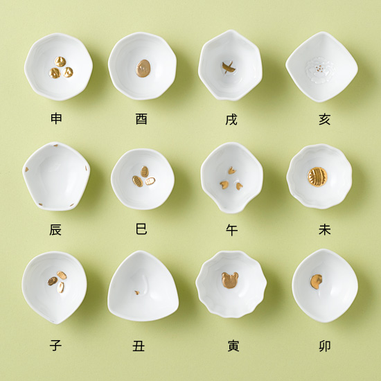 ヤマ亮横井製陶所]LUCKY12 干支盃 | KOBUNSHA SELECT SHOP | [ヤマ亮