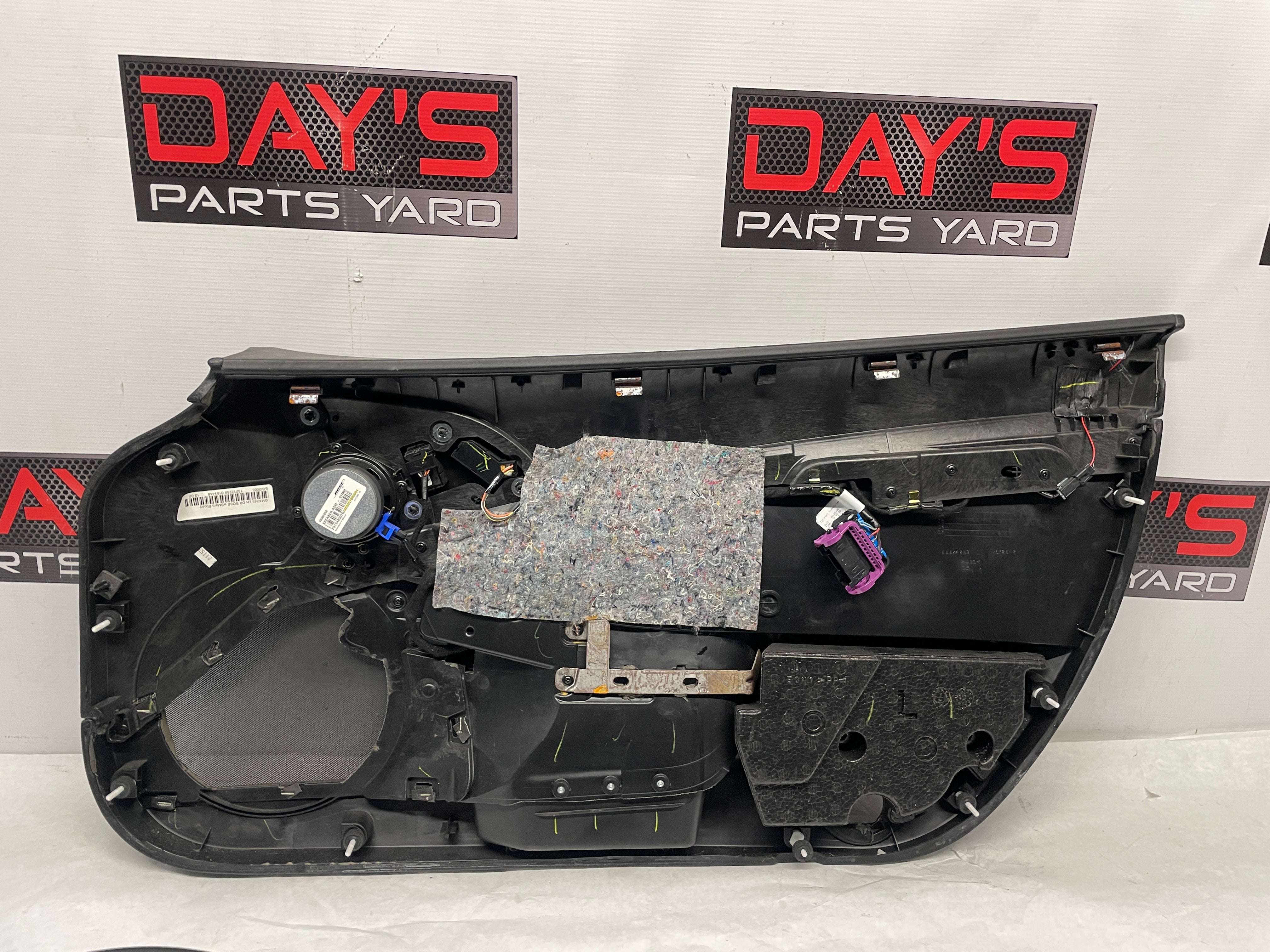 2005 Chevy C6 Corvette LH Driver Front Interior Door Panel Trim