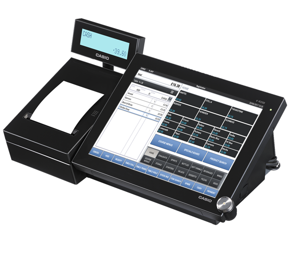 レジスター 福岡発【CASIO】 カシオ 高性能レジスター VX-100 Android