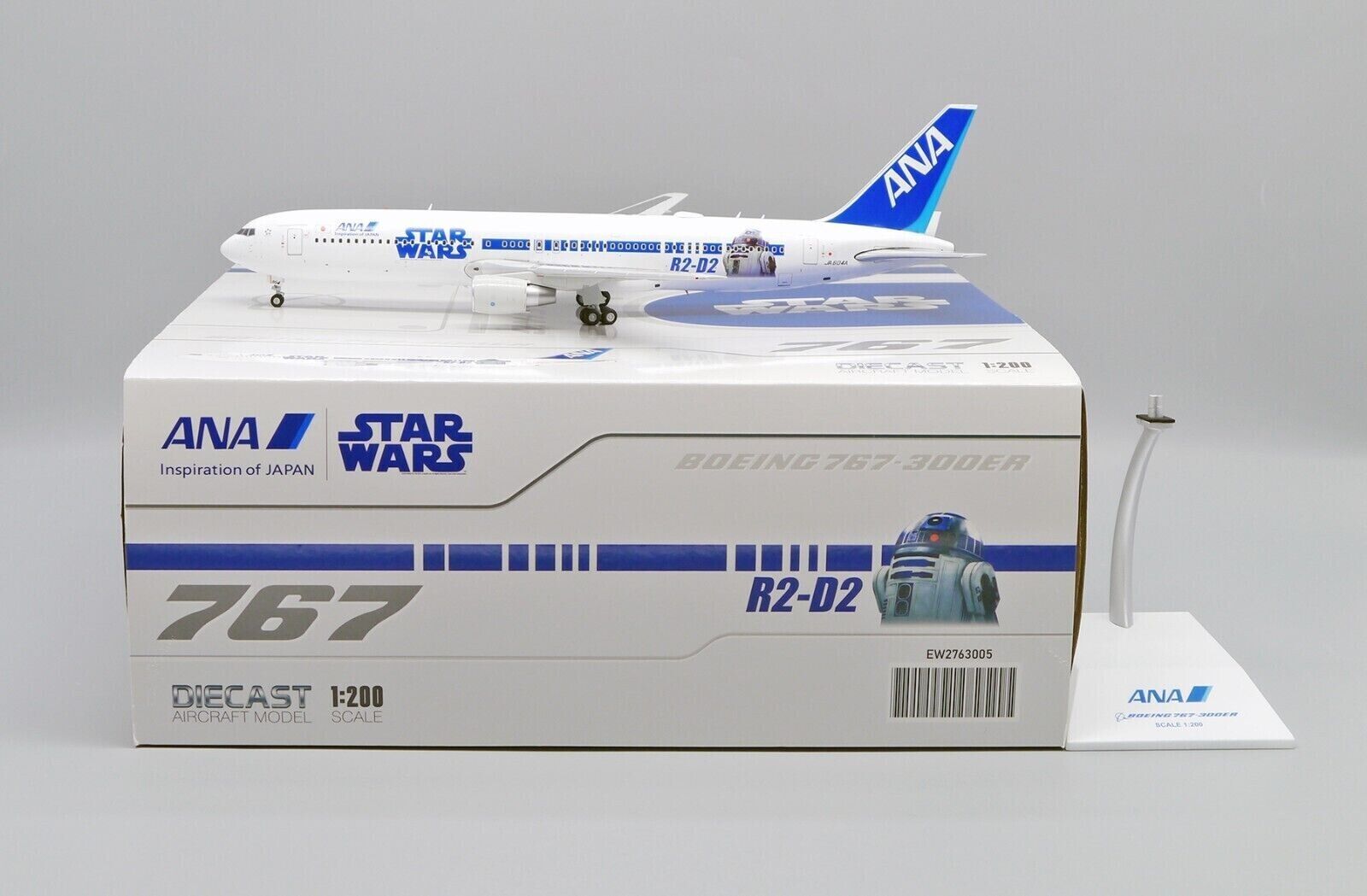 航空機・ヘリコプター JCwings JA604A starwars R2-D2 jet 航空機