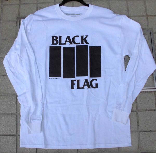 BLACK FLAG ロンT BARS&LOGOS | 45REVOLUTION