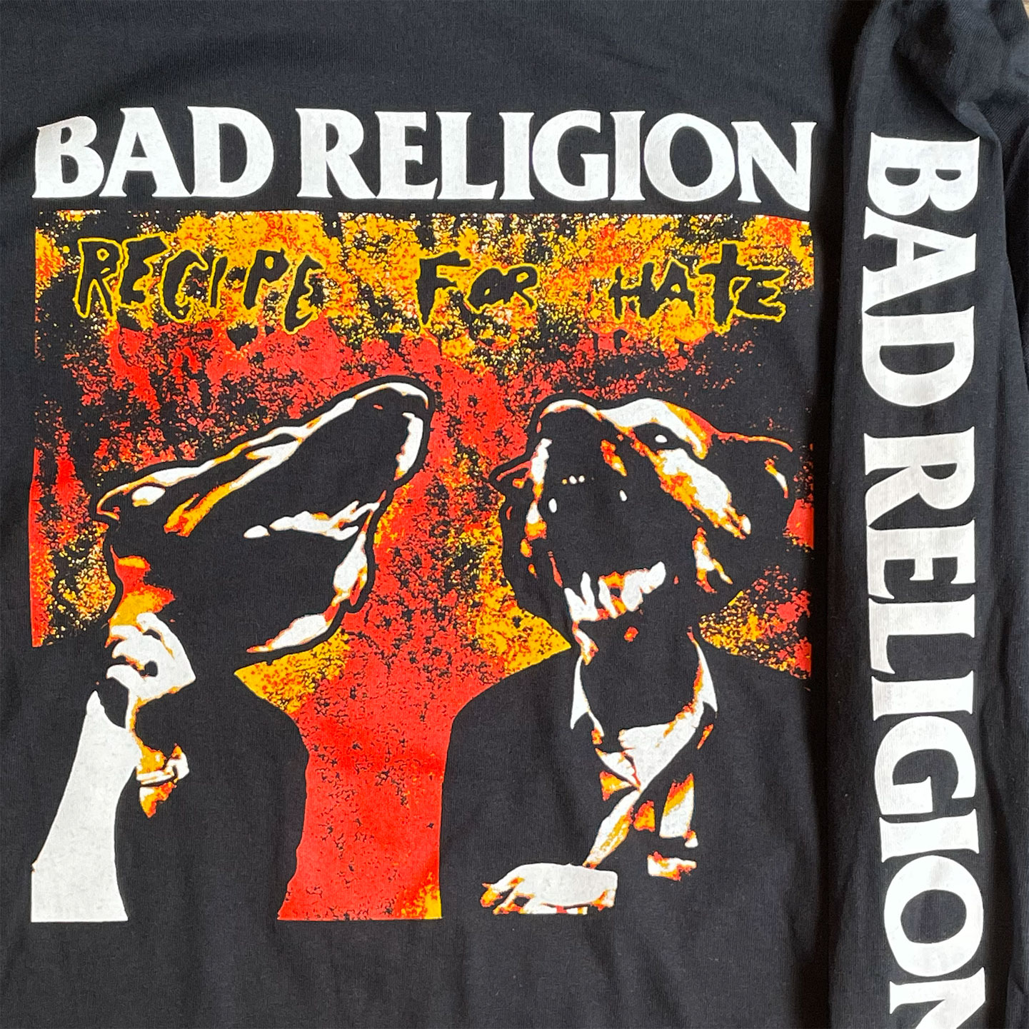 BAD RELIGION Tシャツ NO CONTROL オフィシャル！ | 45REVOLUTION