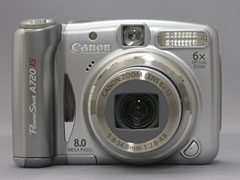 新製品レビュー】キヤノン「PowerShot A720 IS」