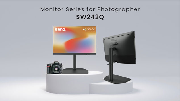BenQ、HDR10対応のカラーマネージメントモニター「AQCOLOR SW242Q