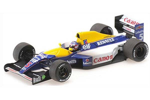 F1 MINICHAMPS 1/43 ウィリアムズ・ルノーFW14 限定仕様 京商 ミニカー