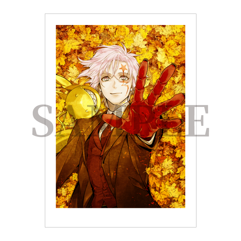 D.Gray-man複製原画 Dグレ 原画展 星野桂の世界 直筆サイン D.