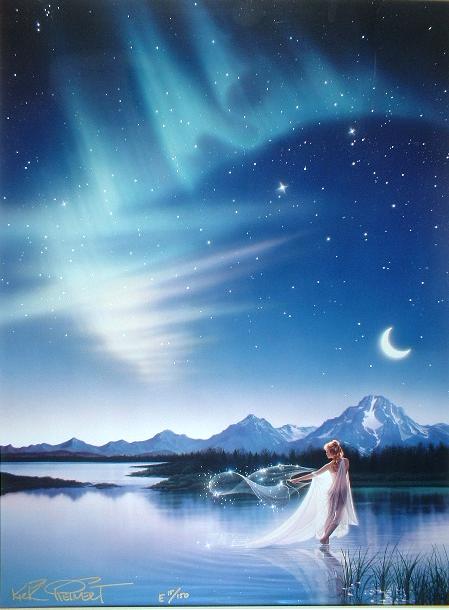 カークレイナート ウィーバーオブドリームス 版画 大判 ダイヤ入り