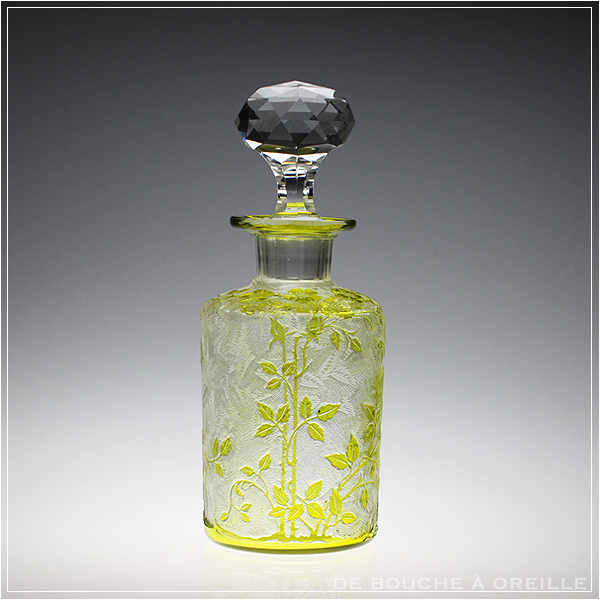 オールドバカラ 刻印付スターリングシルバー パヒュームボトル