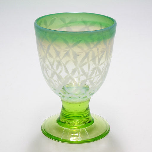 アンティーク 明治期～大正期 フリル 氷コップ デザートグラス 70816