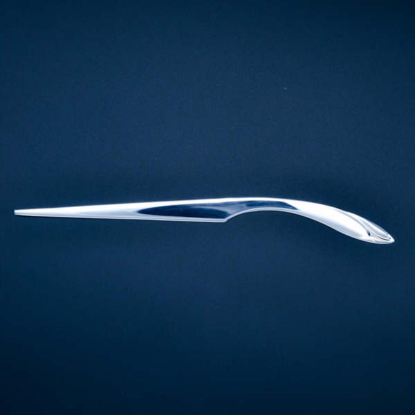 送料無料】 銀製 ペーパーナイフ ウェーブ / 書道 高級 人気 お土産