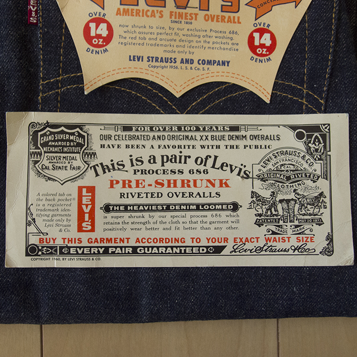 【一枚】 FOR OVER 85 YEARS LEVI'S ギャラチケ ジーンズ先駆者としての誇り。ギャランティチケットに込めた思いとは