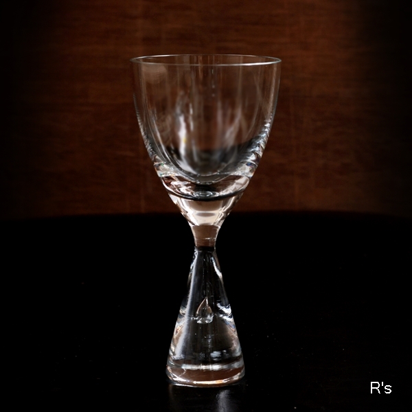 デンマーク ホルムガード ミニワイングラス 展示品（せ5685