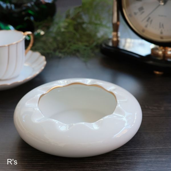 大倉陶園 アートフレーム 陶額 バラの精 陶器 壁掛け 壁飾り 希少！現状品