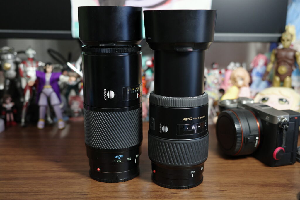 MINOLTA Zoom 35-70& 70-210mm ソニーAマウント対応