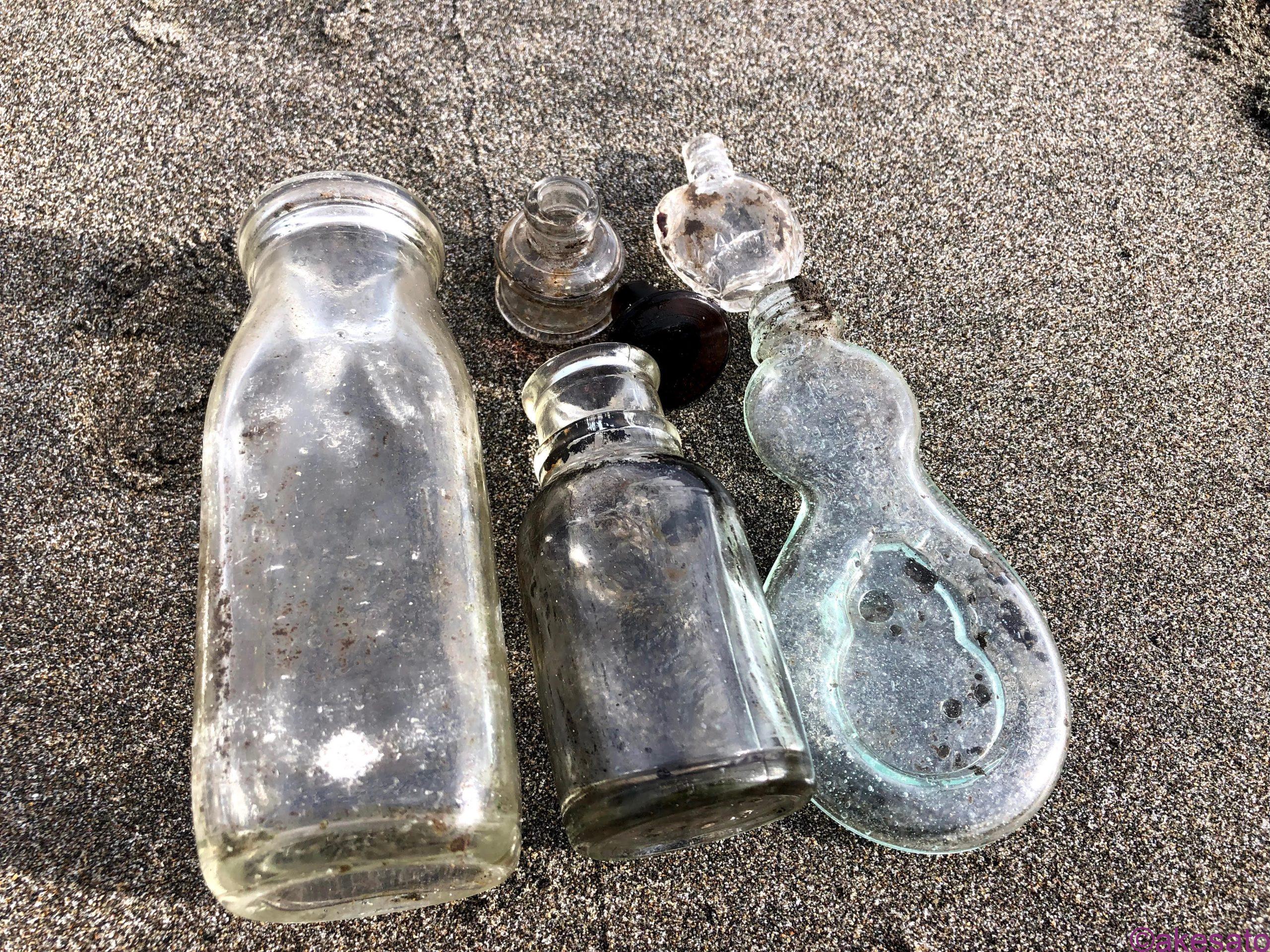 ボトルディギング】ひょうたんの形の金平糖瓶！貴重！ | レトロなお宝