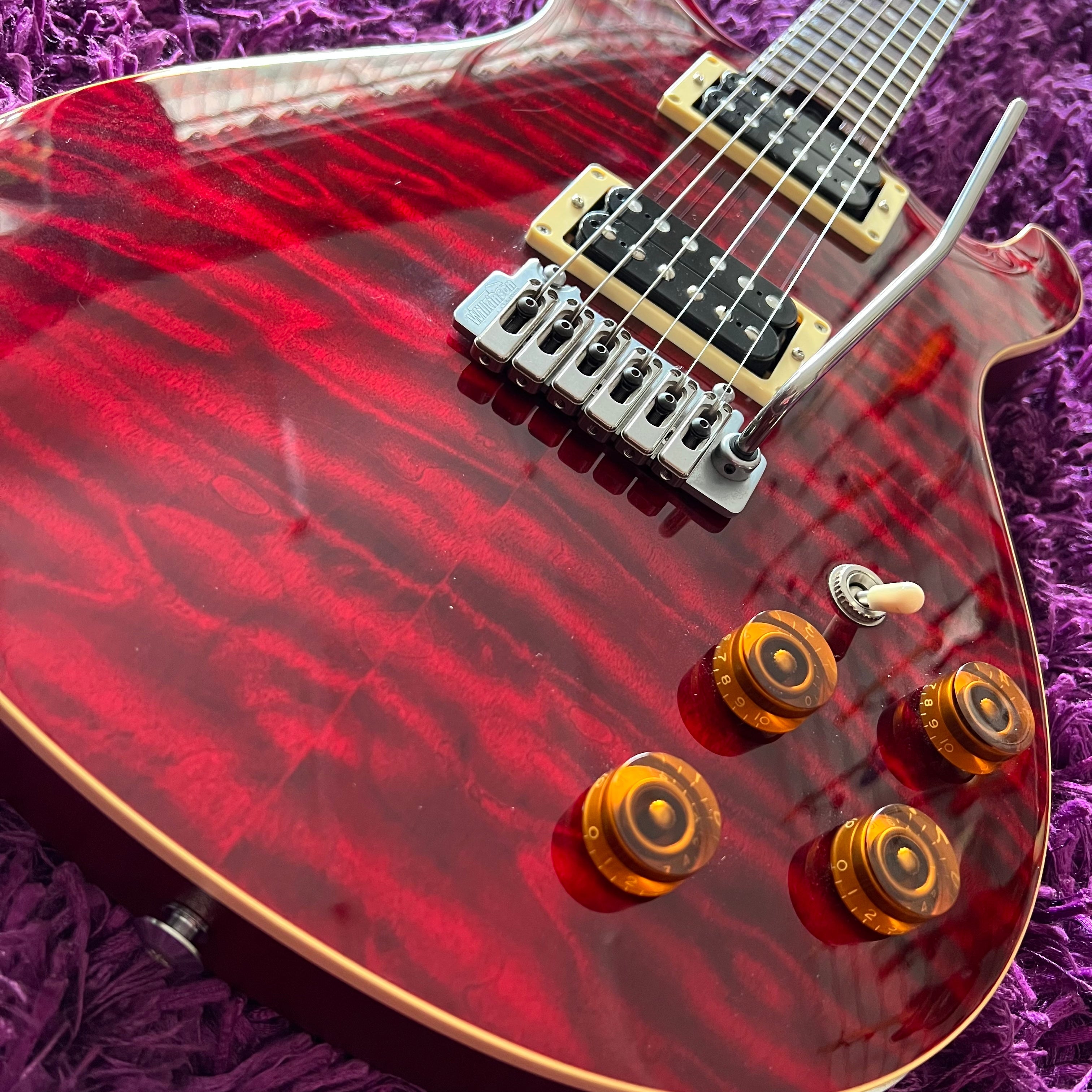 Greco EW-88 Quilt Top PRS Style Guitar (MIJ) – Deep Tone Music