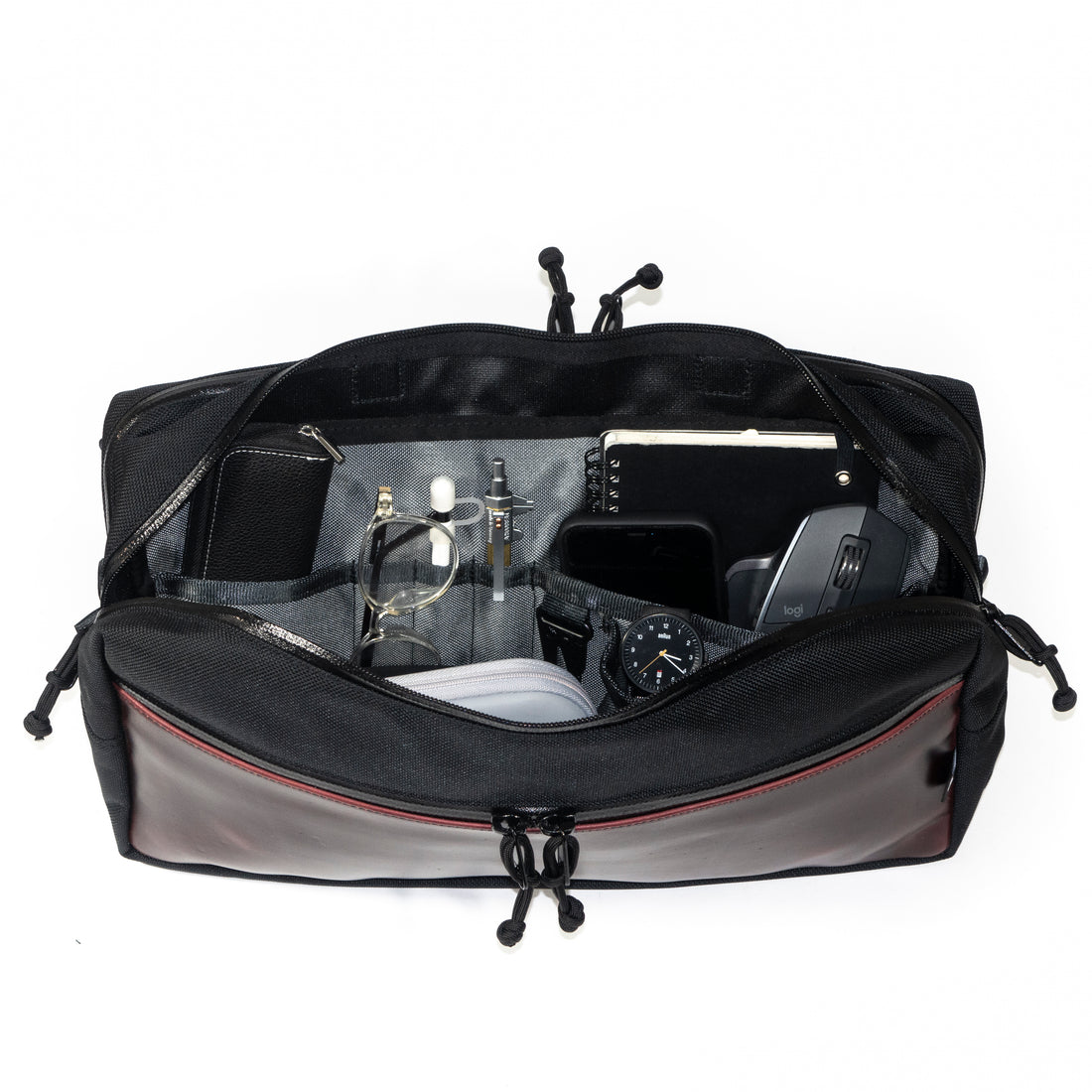 Insidious Sling Messenger Bag | Horween Oxblood Chromexel® Leather