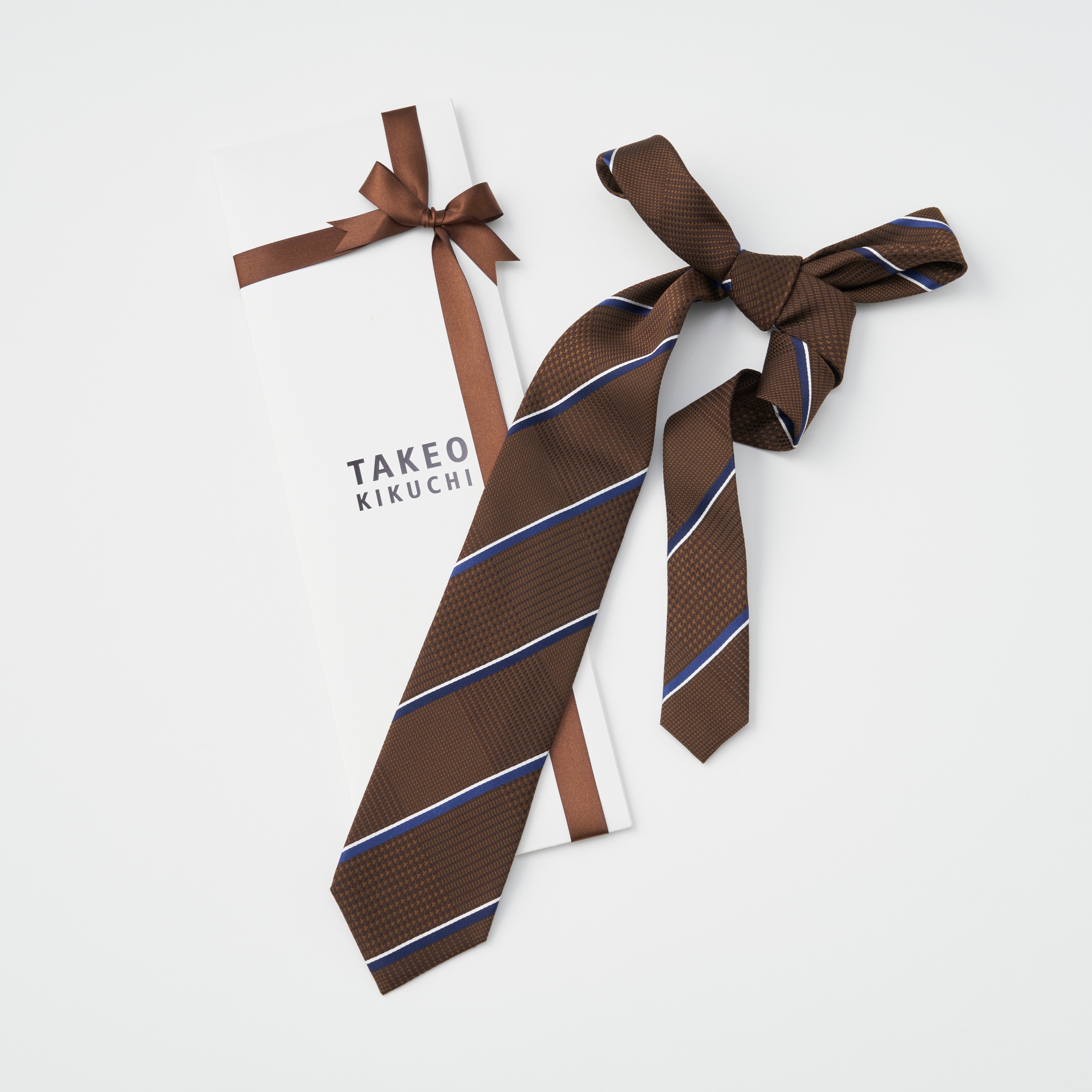 布袋寅泰✕TAKEO KIKUCHI ネクタイコラボG柄