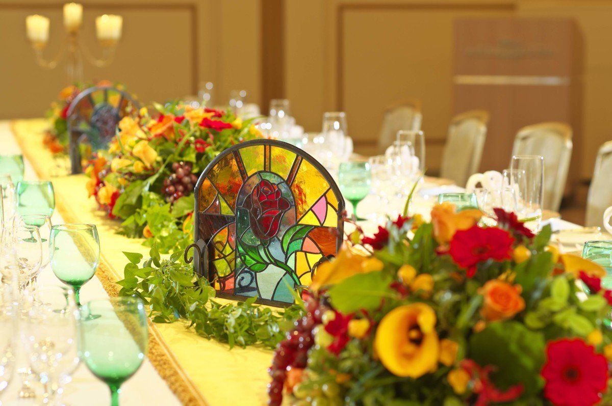 結婚式】ウェルカムスペース ディズニー 〜美女と野獣風〜 結婚式