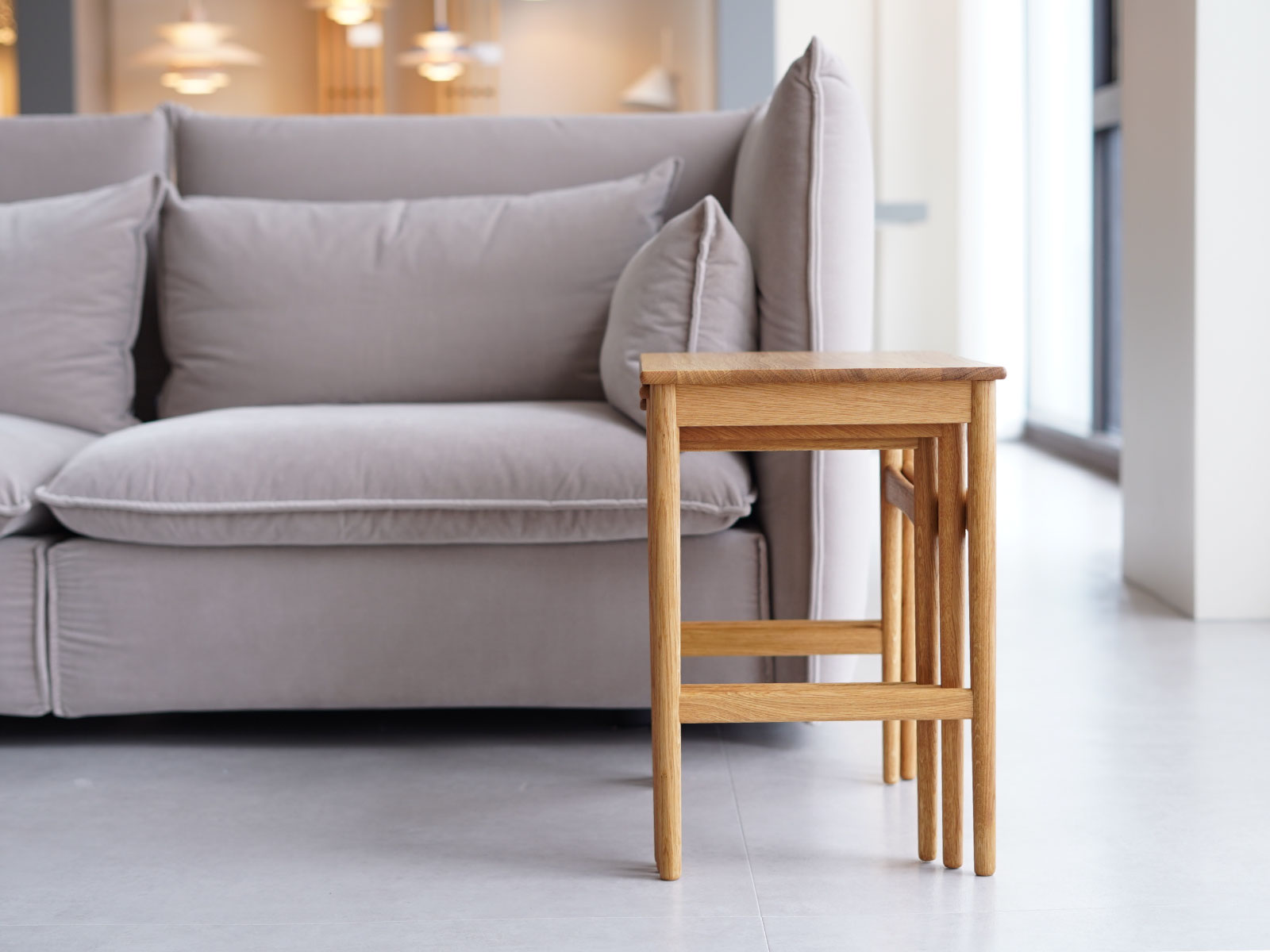 CH004 ネスティングテーブル オーク オイルフィニッシュ CARL HANSEN