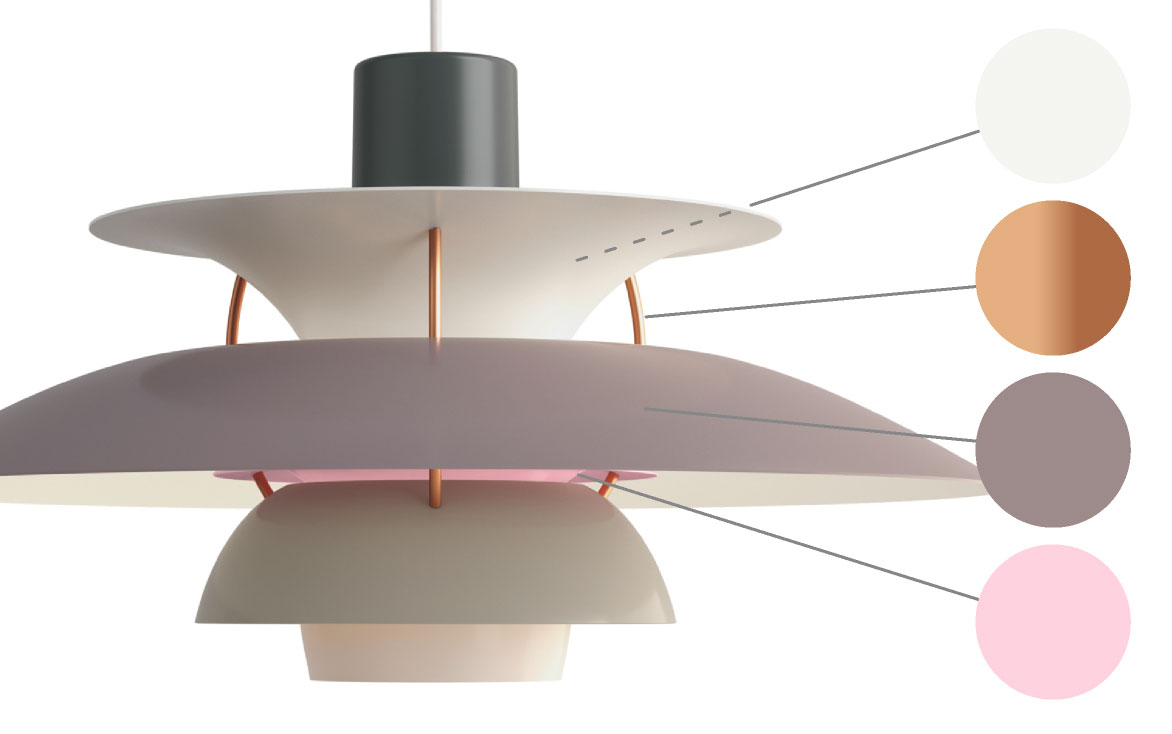 ルイスポールセン PH5 グレーグラデーション 新品 ルイスポールセン