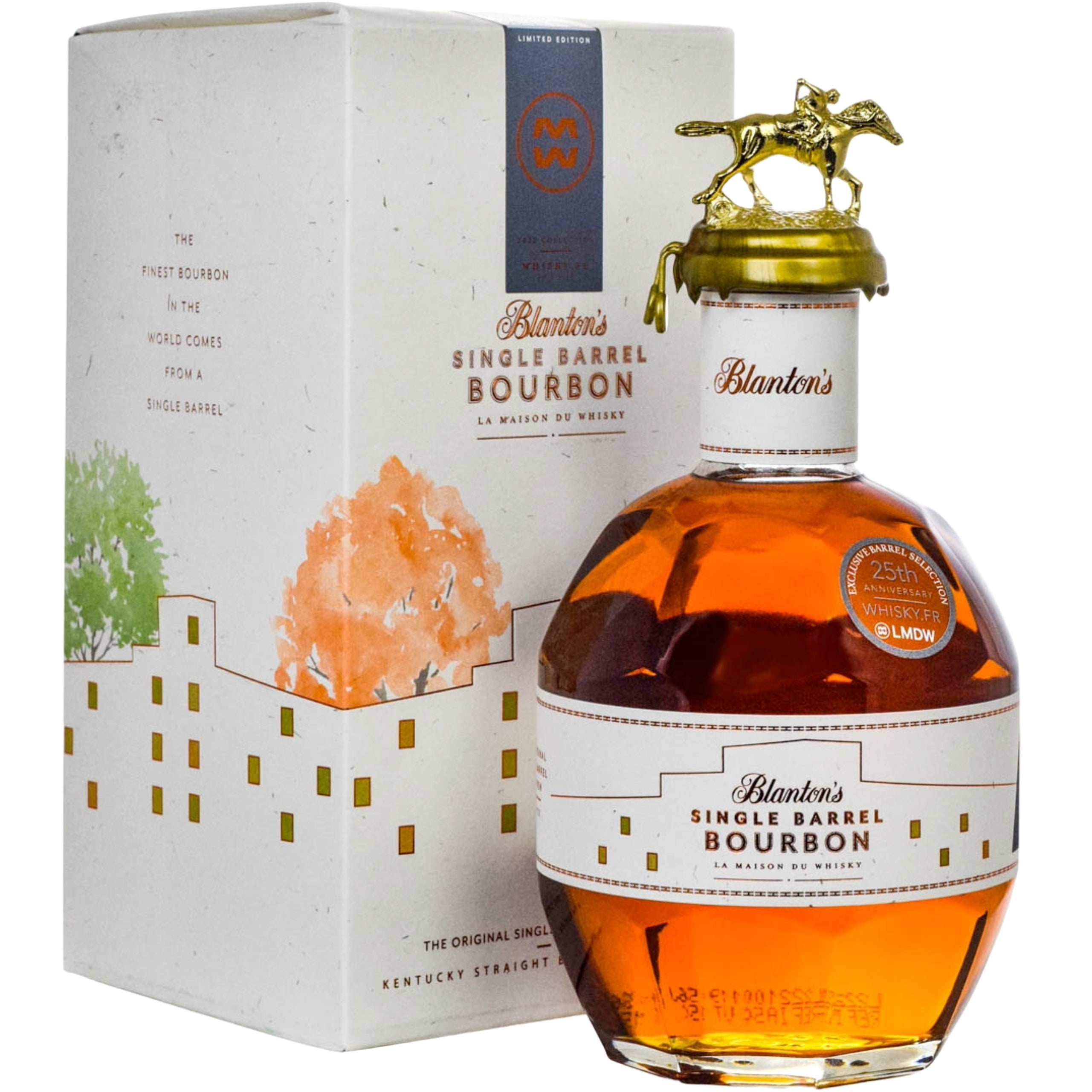 Blanton's La Maison Du Whisky 25th Anniversary 2022 Bottling