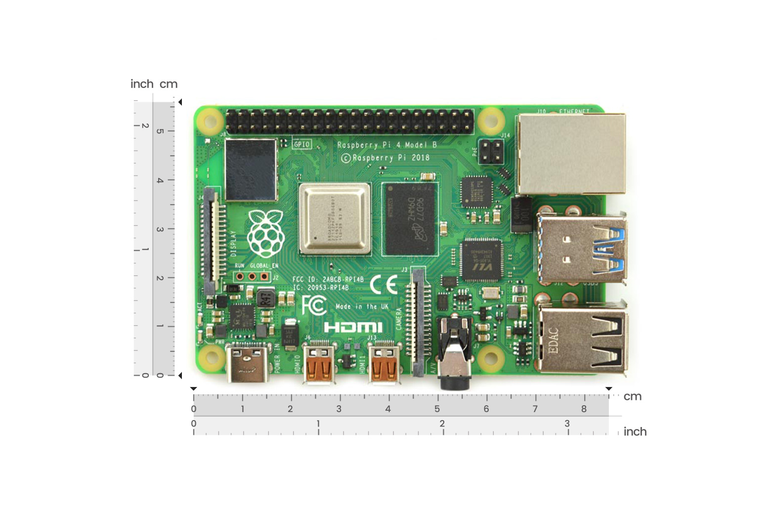 Raspberry Pi 4 Model B - 2GB - DFRobot