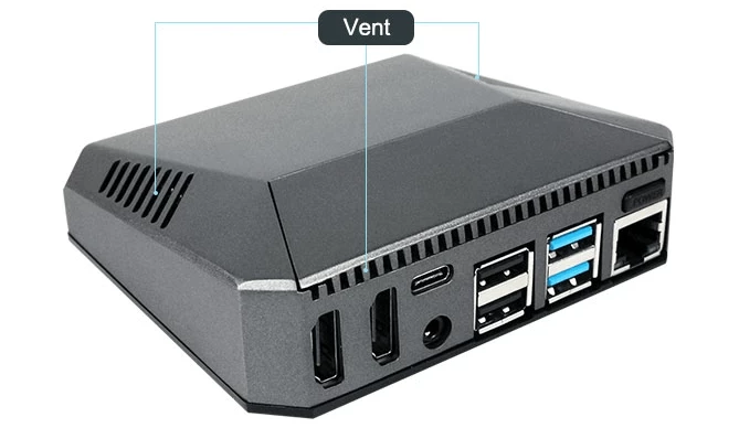 Argon ONE V2 Raspberry Pi 4 Aluminium Case - DFRobot