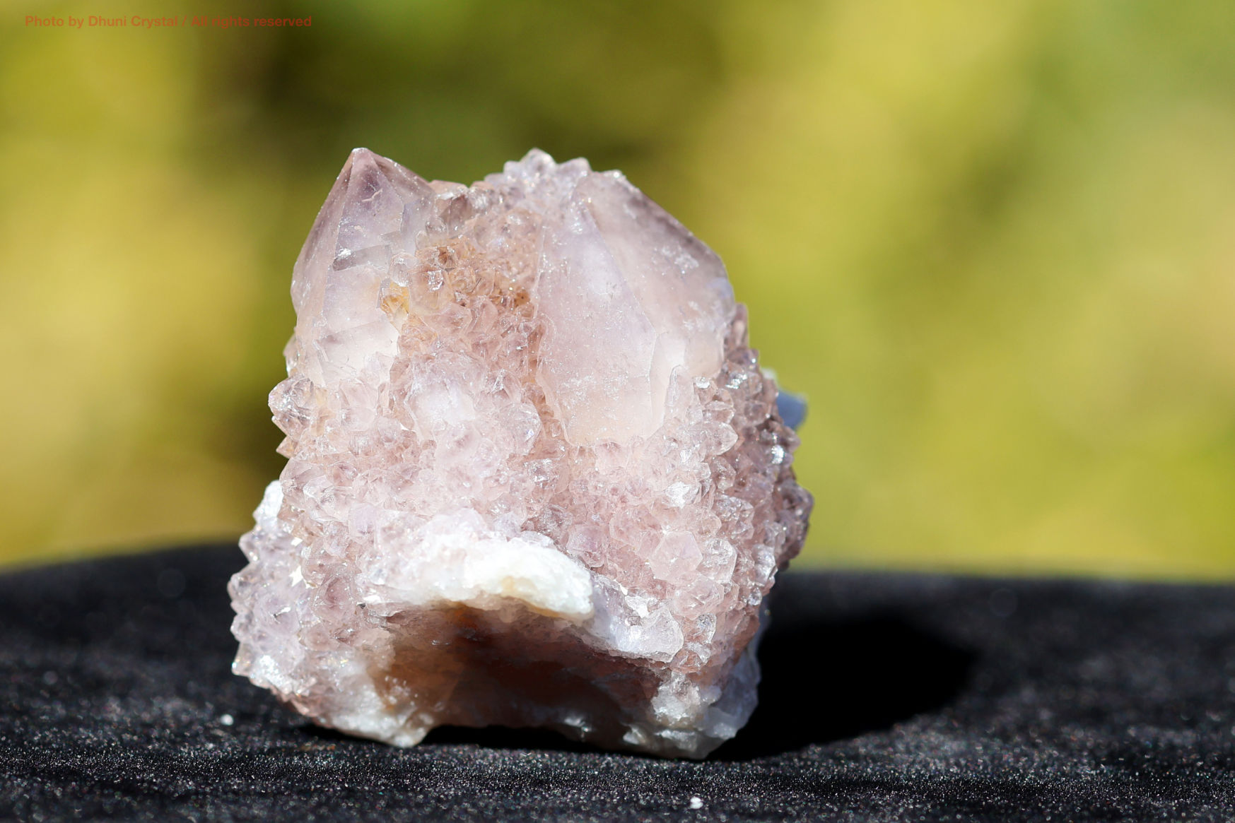 アメジストスピリットクォーツ 原石 カクタスクォーツ 群晶 紫水晶 天然石