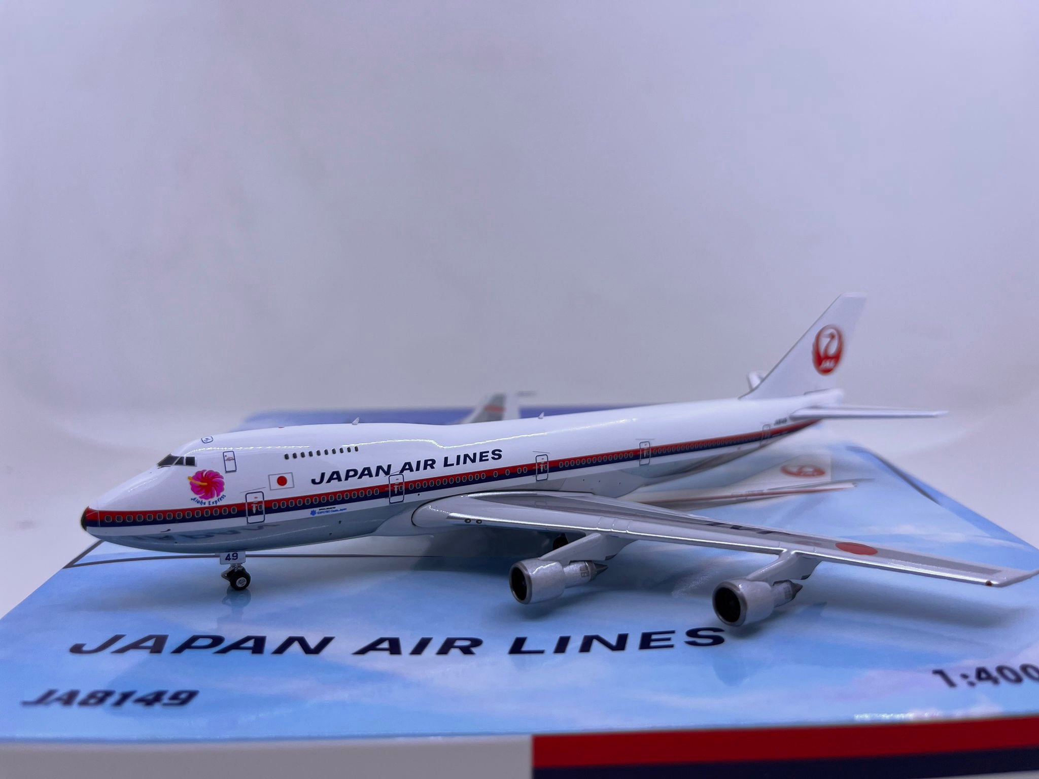 JAL Boeing 747-400 1/200 モデル BOEING 747-400 JAL 1/200 Hasegawa