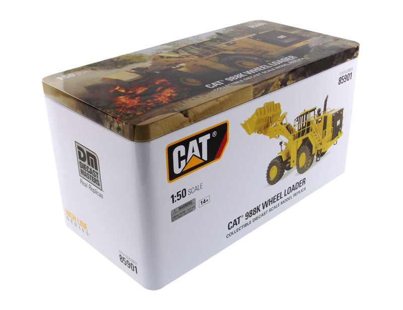 1:50 Cat® 988K Wheel Loader — Diecast Masters America