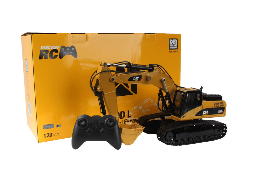 1:20 Cat® 330D L Diecast RC — Diecast Masters America