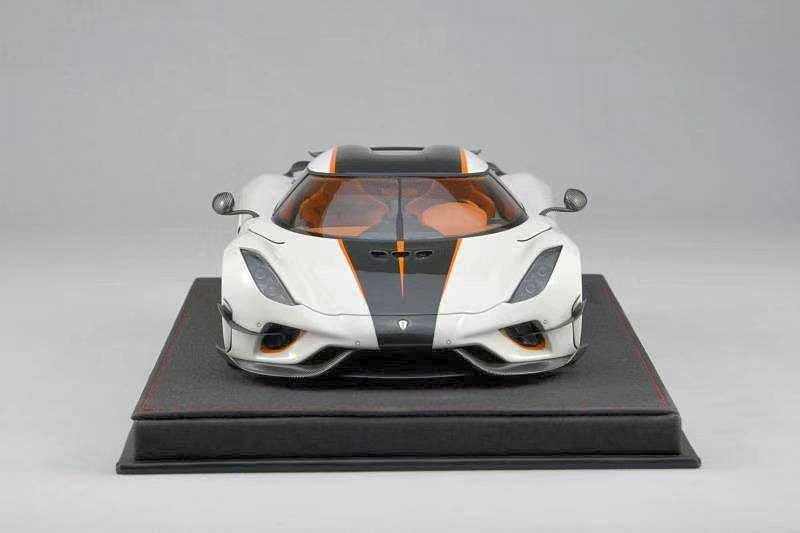Fronti-Art Koenigsegg Regera - White • DiecastSociety.com