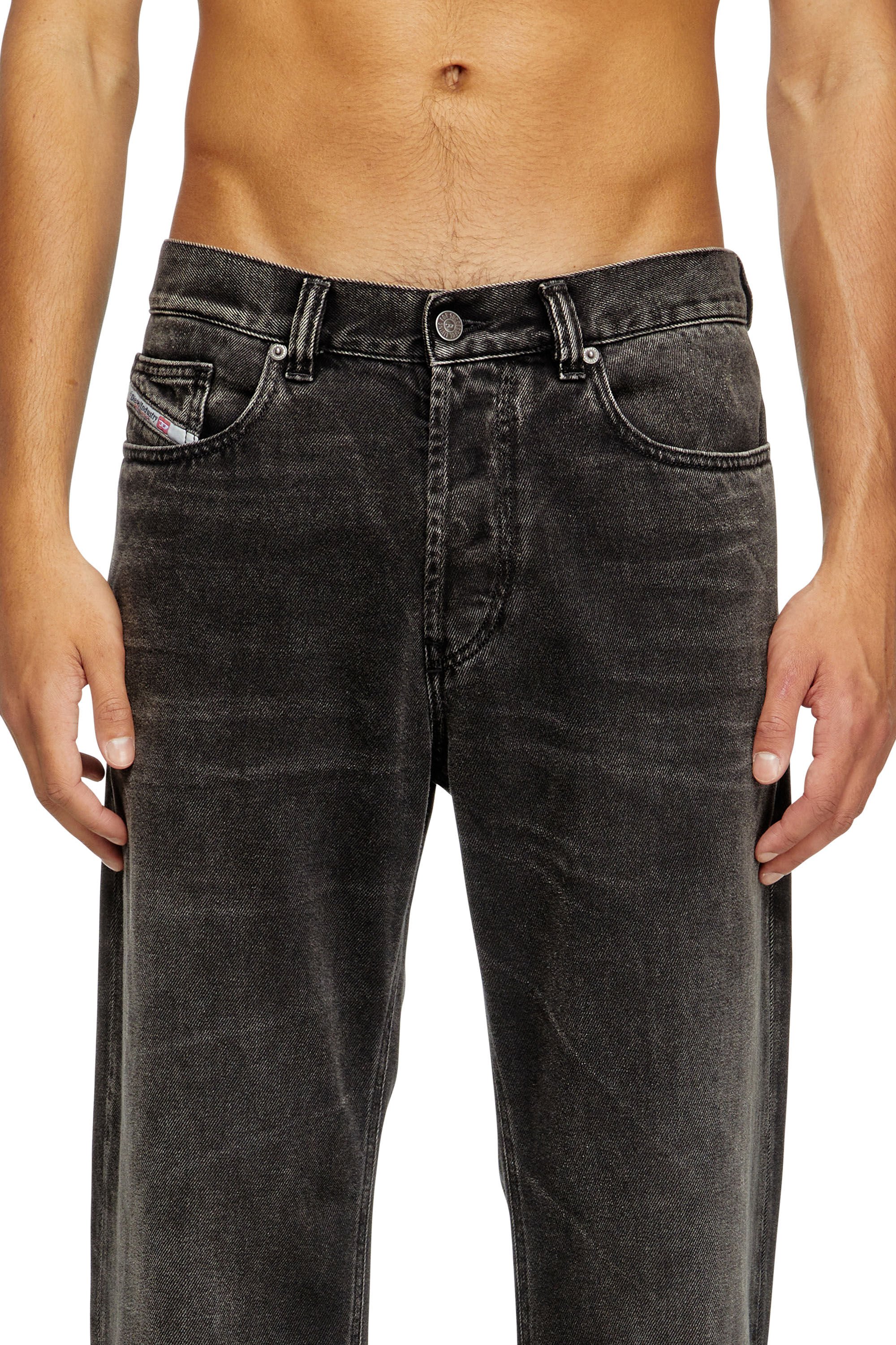 Men's Regular Jeans | Black/Dark grey | Diesel 2024 D-Macs