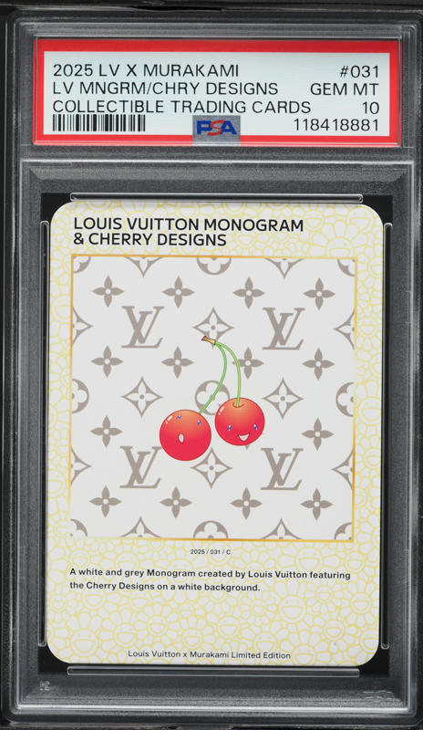 PSA 10 LV x Murakami モノグラムチェリーブロッサム #021 PSA 10