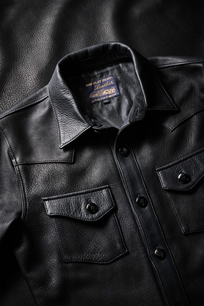 m様専用！フラットヘッド ディアスキン 鹿革 ライダースジャケット