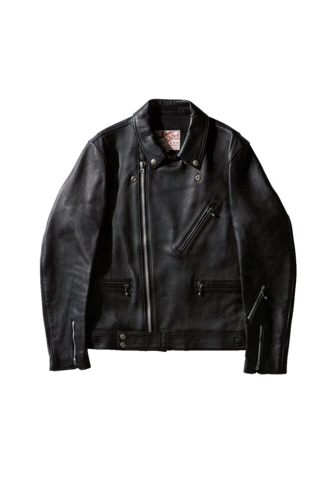 名古屋店別注 AKM ダイヤキルティング レザージャケット 23万1000円