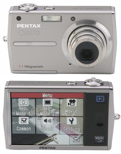 DigitalCameraRoundup.com - Pentax Optio T30