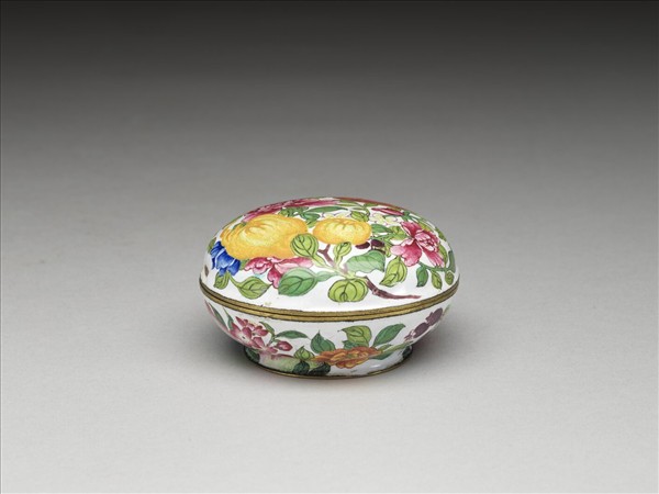 銅胎畫琺瑯盒- 故宮