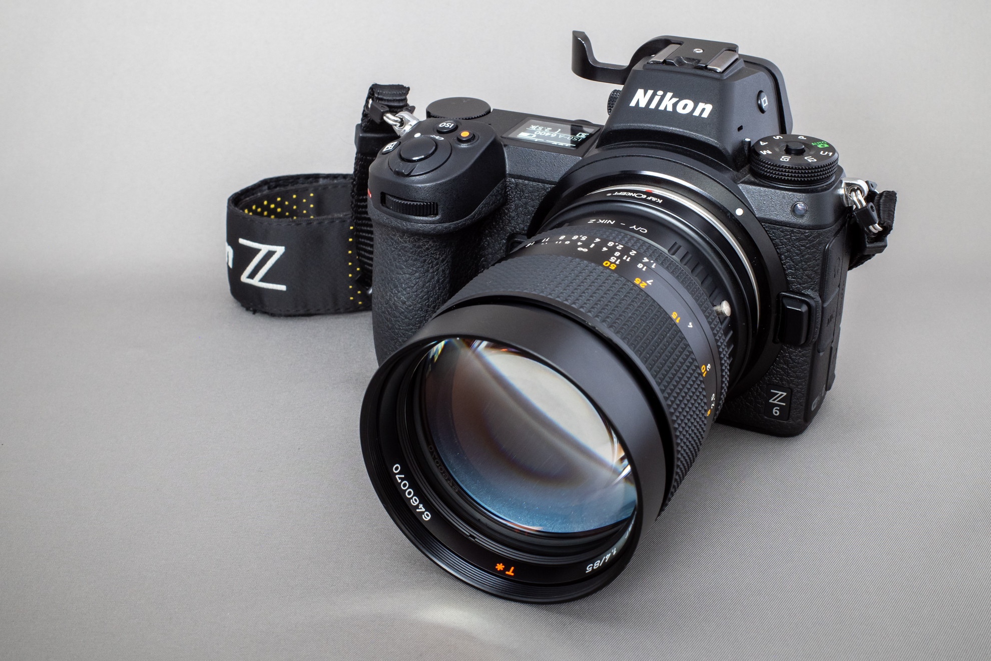 CONTAX 50周年記念モデルCarl Zeiss Planar 1.2⁄85 コンタックス 50